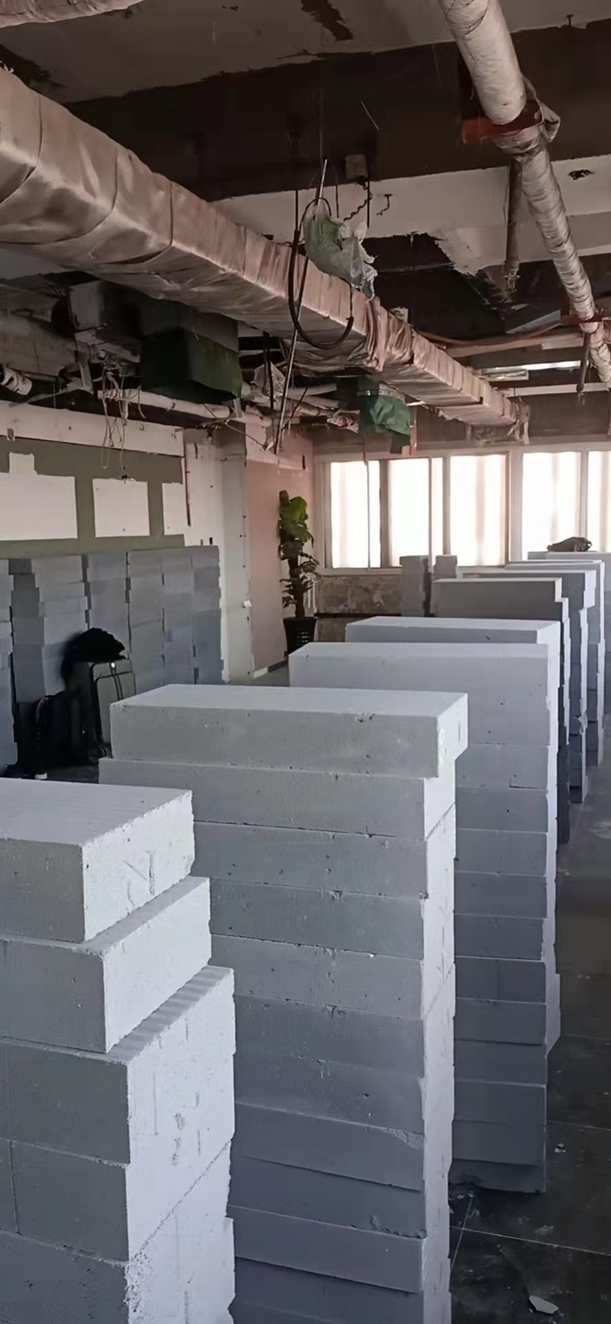 厂房隔墙现场参考图
